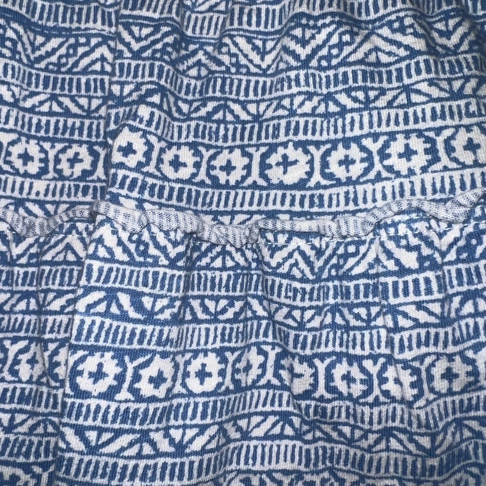 American Eagle Outfitters Blue and White Patterned Camisole - Picture 3 of 5